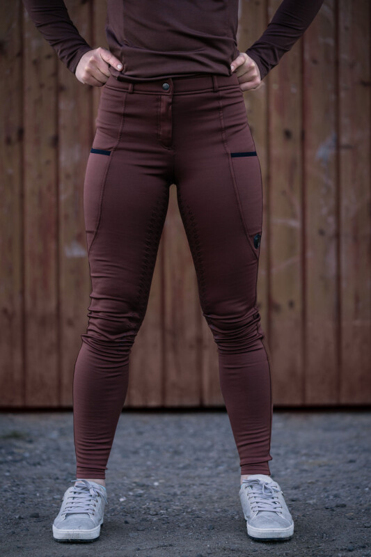 Termo rajtky grip Covalliero A/W 2023 - Oak Brown